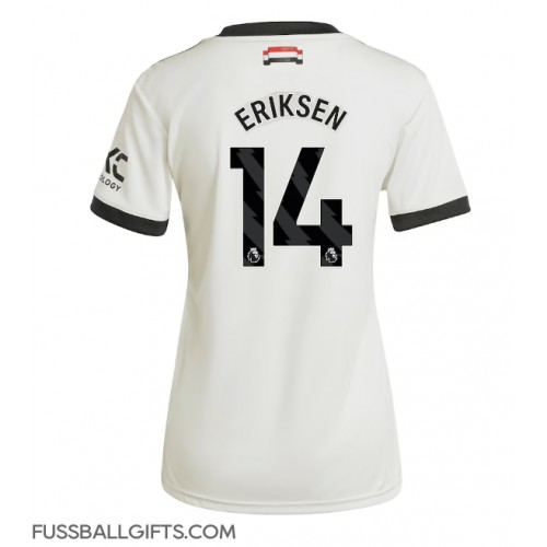 Manchester United Christian Eriksen #14 Fußballbekleidung 3rd trikot Damen 2024-25 Kurzarm